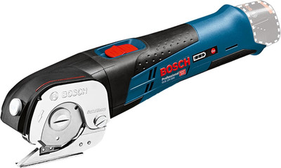 Bosch Elektroschere GUS 12V-300 für PVC Teppich Leder Karton 12V