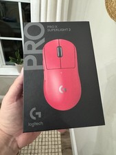 Logitech G PRO X Superlight 2 Wireless Gaming Mouse-Magenta - Brand New Sealed
