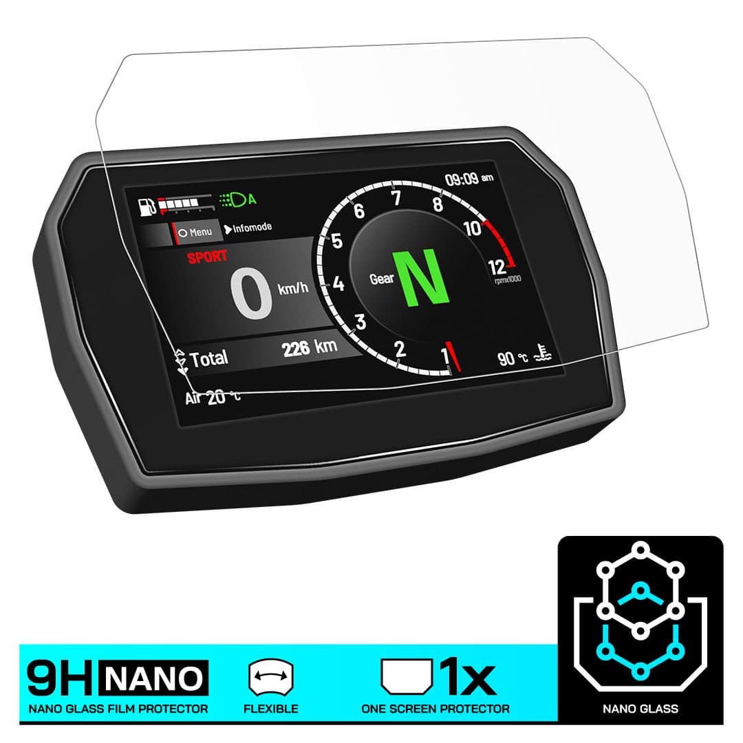 DUCATI DESERTX V2 (2026-) NANO GLASS Dashboard Screen Protector | eBay