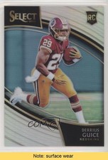 2018 Panini Select Field Level Silver Prizm Derrius Guice #269 READ ku9
