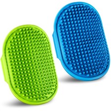 Dog Grooming Brush, Pet Shampoo Bath Brush Dog Grooming Shedding Brush Soothing