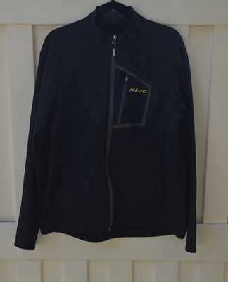 Klim Men's Inferno Jacket Black Size Large Full Zip