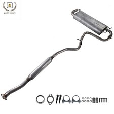 Exhaust Muffler Resonator Assembly Kit Fits 2008-2011 Subaru Impreza Wrx 2.5l