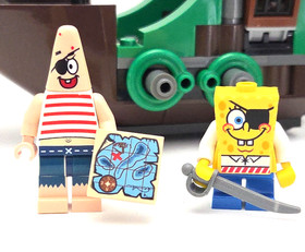 Lego 3817 SpongeBob SquarePants The Flying Dutchman Incomplete Set Read Desc