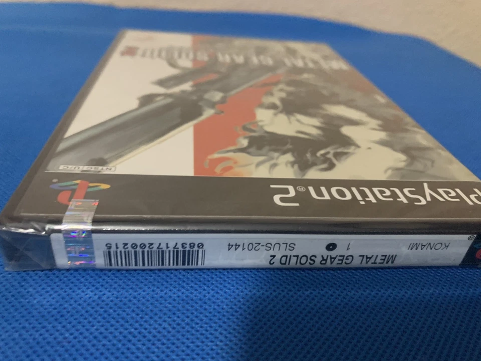 Metal Gear Solid 2: Sons of Liberty Black label (Sony PS2, 2001) PS2 New Sealed - Image 3 of 4