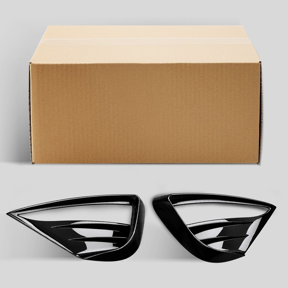 L+R Front Fog Light Covers Trim for 2020 2021 2022 2023 2024 Tesla ...
