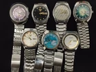 New ListingRARE Lot of 7 Vintage Seiko Ricoh and Citizen Mix Men's Watches Working Bundle