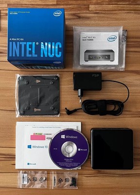 Mini PC Computer NUC 7i5BNK CPU: i5-7260U@2,2GHz; RAM: 16 GB; nVMe:250GB; Win11