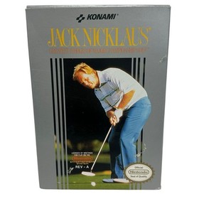 Jack Nicklaus NES Nintendo CIB giochi testati