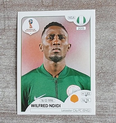Panini WM 2018 Nr. 344 Wilfried Ndidi