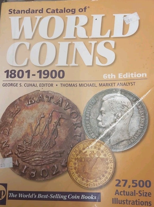 Standard World Coins Catalog 1801-1900 Krause Publications New 6th Edition