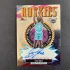 Sion James 2025-26 Topps Finest Auto Rookies RC Hornets #RFA-SJ