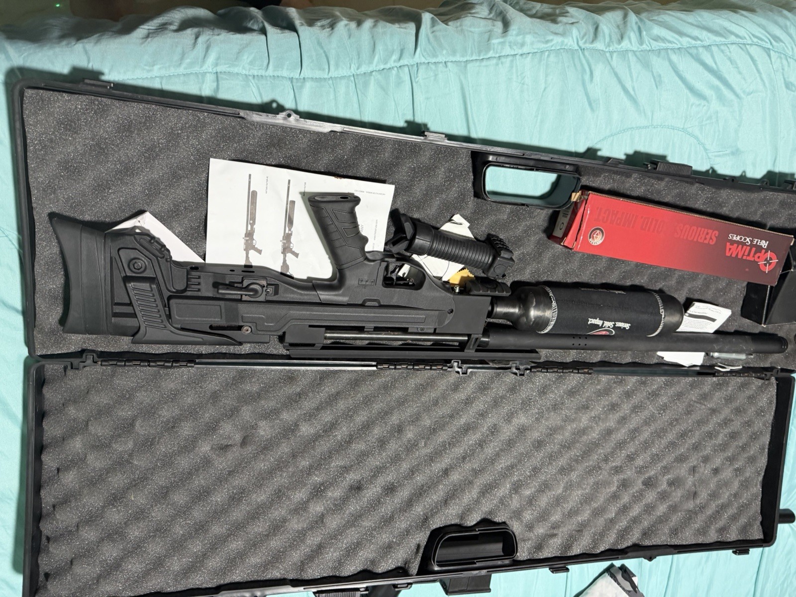 Vendo Rifle de Casería Black Leather Shoulder Holster