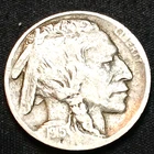 Buffalo 1915 P Nickel 5 Cent Piece Philadelphia, VF Details Coins  US  Nickels