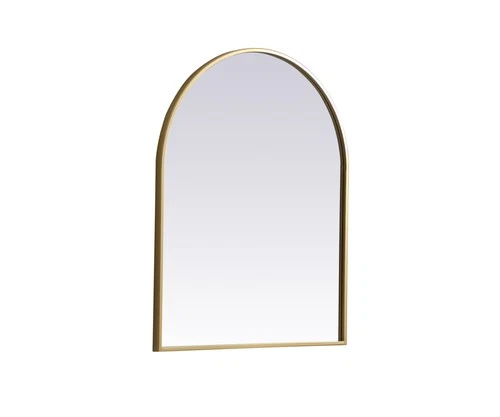 Elegant Lighting MR1A2430 Ayra 24" W x 30" H Modern Arched - Silver - Picture 11 of 12