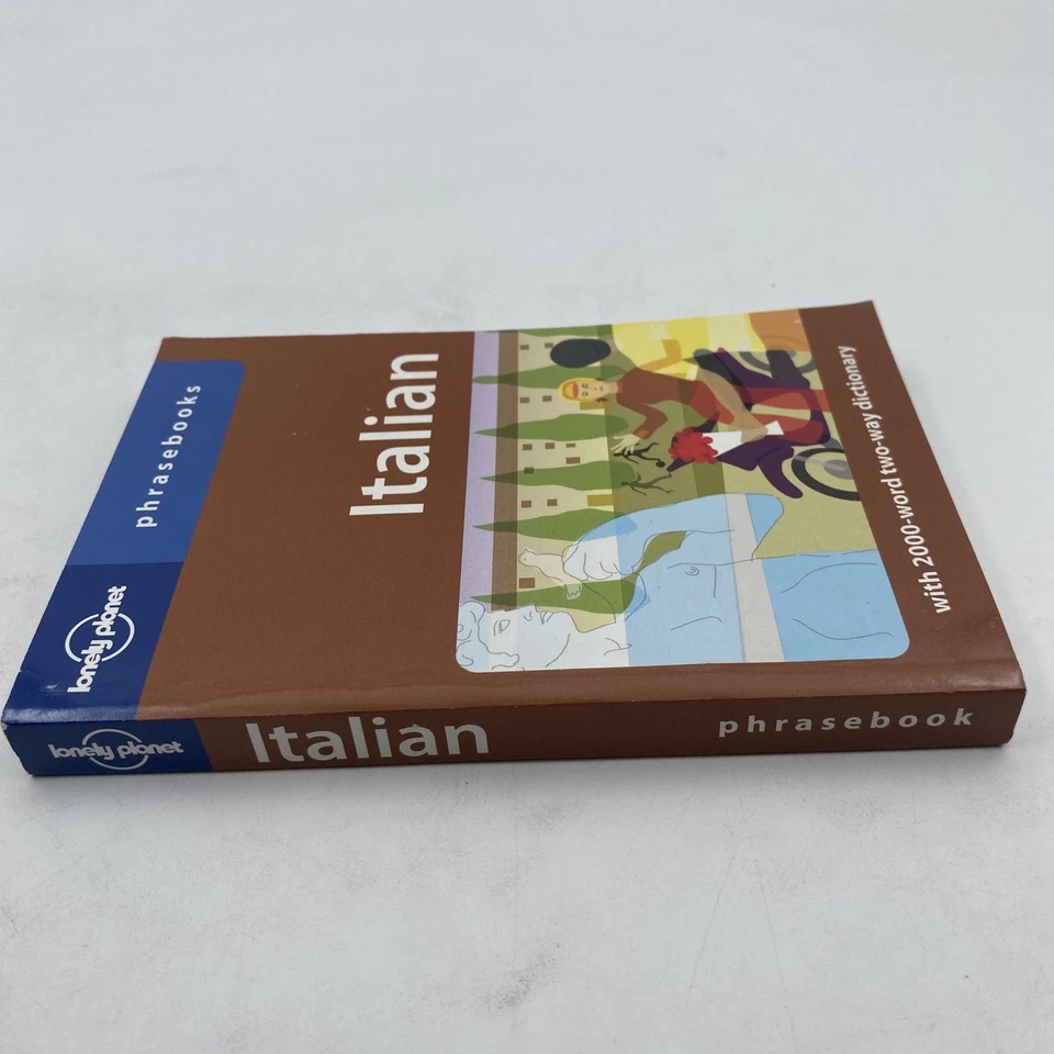 Italian: Lonely Planet phrasebooks / With Over 2000-Word Two-Way Dictionary - Image 4 of 4