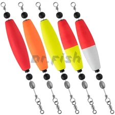 5pcs Bobbers Float EVA Foam 6.9 inch Sinker Fishing Catfish Rigs Cooper Peg