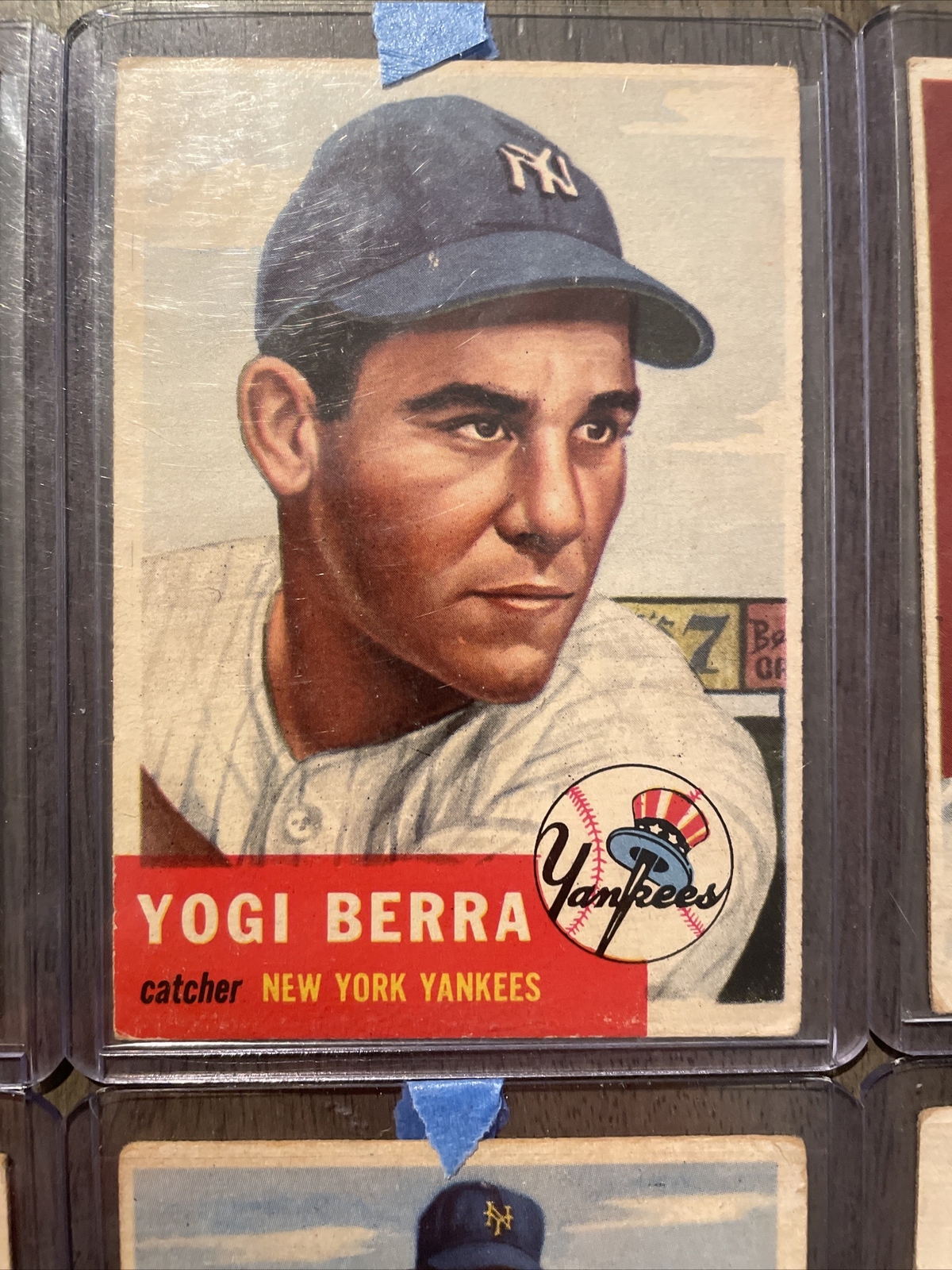 1953 Topps MLB Baseball Complete Card Set #1-280 Mantle Mays Robinson + - Picture 9 of 24