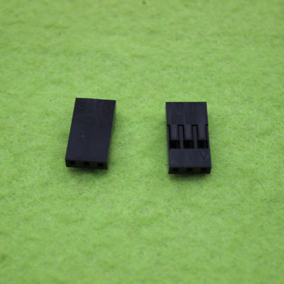 100 Stck. 2,54 mm Dupont Kopf 3P 1x3P Dupont Kunststoffschale Stiftkopf Brandneu 