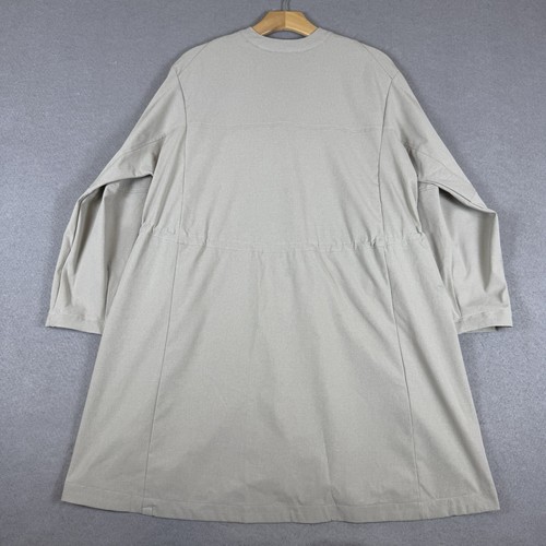 Lululemon Damen Woven Air Button Front Dress Raw Linen Gr. 4 Shirtkleid W1CYJS - Bild 2 von 6