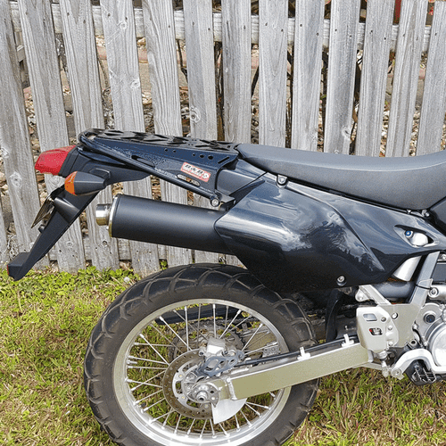 BLACK Rear Luggage Carry Rack Fits Suzuki DRZ400E 2019 2020 2021
