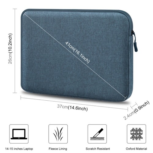 UK Laptop Sleeve Bag Carry Case Cover Pouch For Macbook Air Pro HP 10-16.7in - Picture 6 of 15
