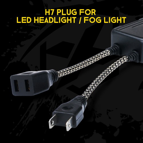 Xprite Faro LED Libre de Errores Luz Antiniebla Canbus Resistencia Antiparpadeo Decodificador - Imagen 3 de 7