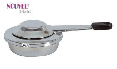 Nouvel Swiss Sicherheits Pastenbrenner aus Edelstahl für Fondue Rechaud ø 9,5 cm