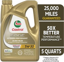 5 Quart Full Synthetic Motor Oil With Fluid Titanium Technology 5W-30
