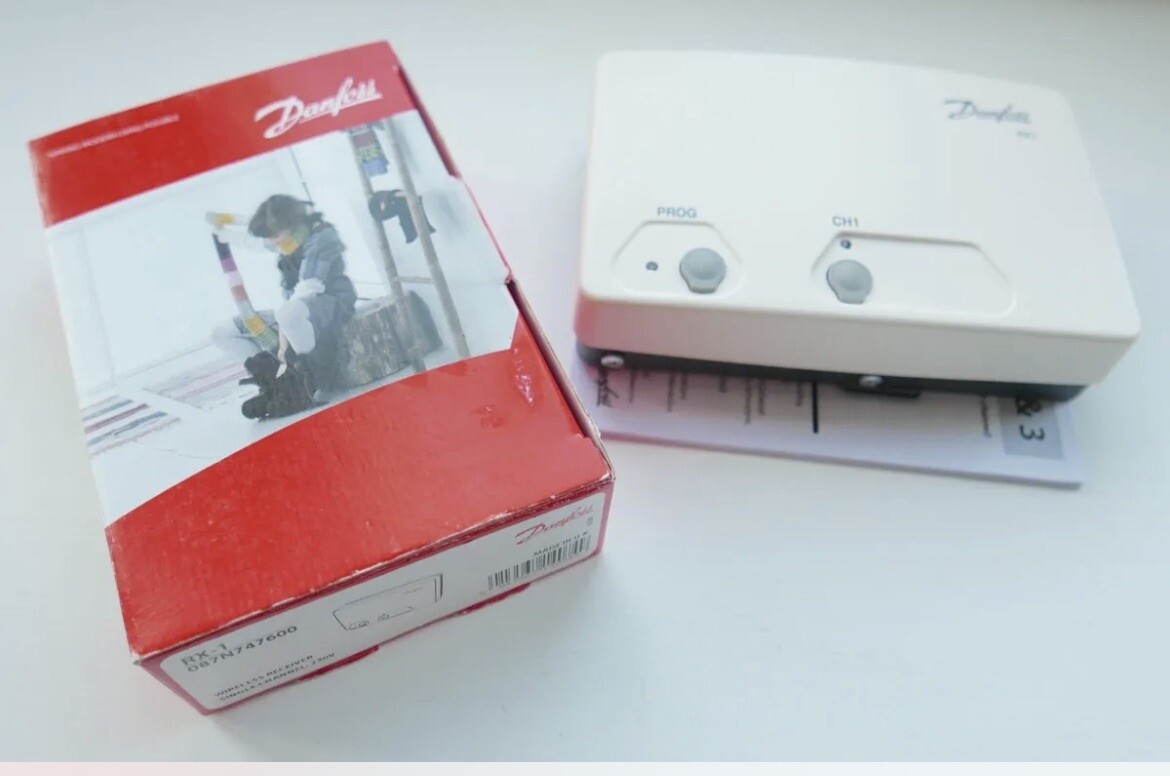 Danfoss RET B-RF Wireless Room Thermostat - 087N727000 for sale online |  eBay