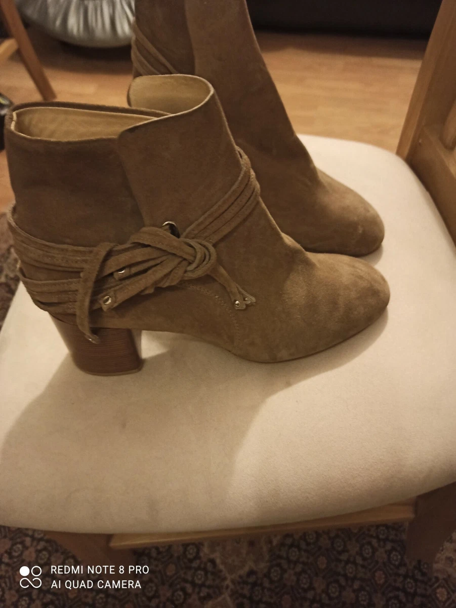 Rag Bone Suede Leather Ankle Boots UK 6 39