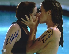 DENISE RICHARDS NEVE CAMPBELL SIGNED AUTOGRAPH WILD THINGS 11X14 PHOTO BECKETT