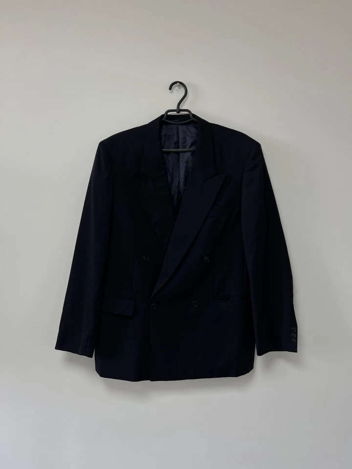 Винтажный Bally Blazer бутик сделано в Италии Cerruti 100% вискоза подлинный размер 46 - Изображение 2 из 4