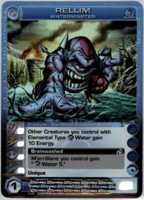 (cc1010) RELLIM WaterMaster Chaotic Card (ALL STATS RANDOM) No Max Stats