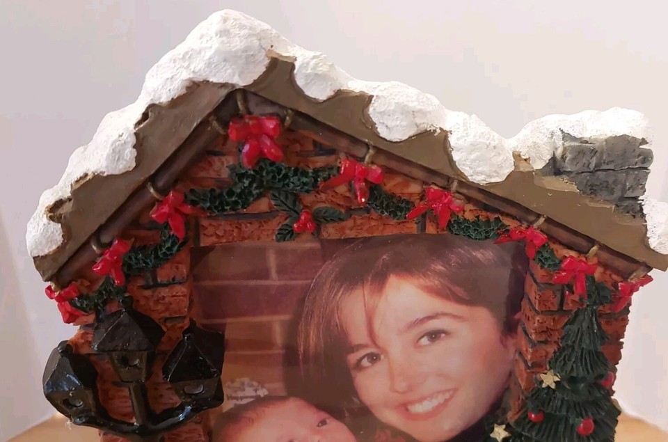 Christmas Picture Frame Lights Up 2 Brand New AA Batteries Included eBay