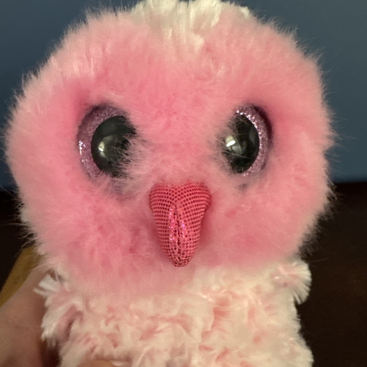TY PLUSH Twiggy Owl PINK Soft Toy Bird Stuffed Animal Plush Valentines Day  Gift