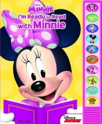 Disney Junior Minnie Ich bin bereit zu lesen mit Minnie Soundbuch von PI Kids NEU Ha