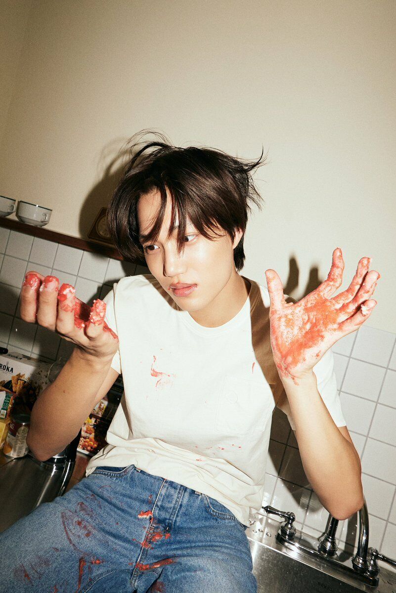 Kai 2nd Mini Album Peaches Official Poster - Photo Concept Peaches – Choice  Music LA