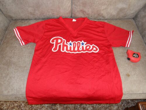 VINTAGE PHILADELPHIA PHILLIES JERSEY - 2XL MENS - GOOD CONDITION - Picture 1 of 5