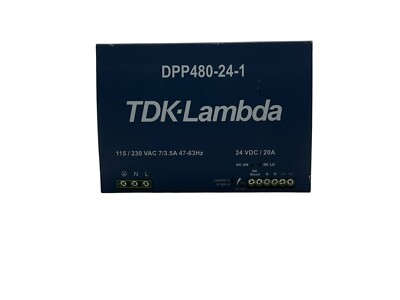TDK-Lambda DPP480-24-1 Netzteil (DIN-Rail) 24 VDC / 20A