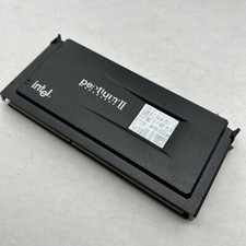 Intel Pentium II 350 MHz 80523PY350512 Processor Vintage CPU PII P2 SL2S6 Bent