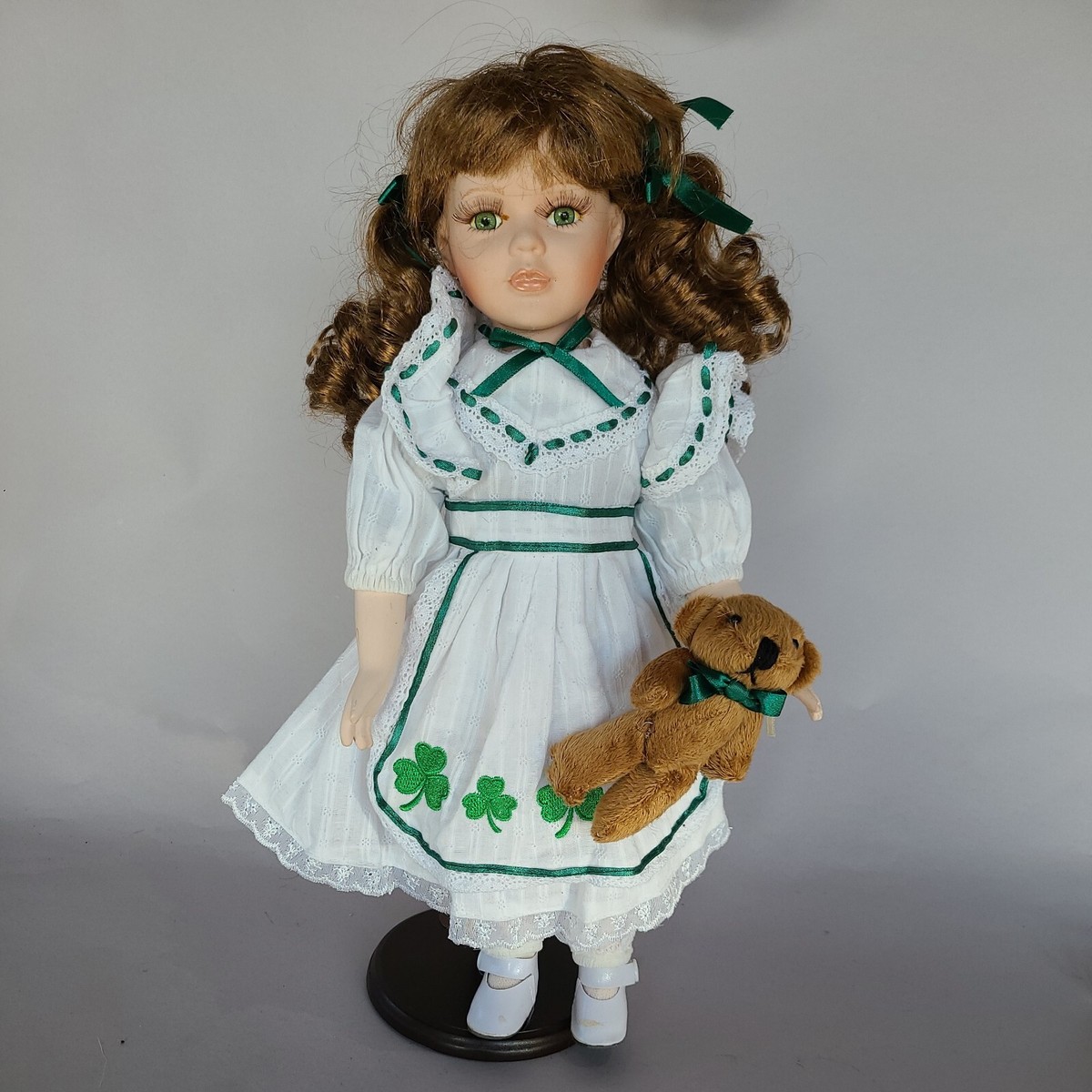 YEUX EN VERRE OVAL REAL VERT AQUAMARINE 12 mm GLASS EYES POUPÉE BJD LATI YELLOW MY