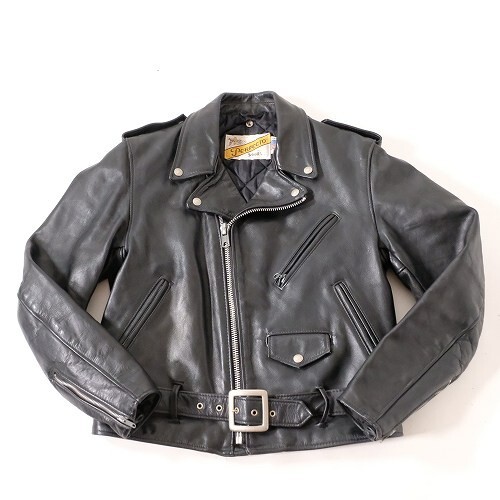 Schott Riders Leather Jacket Size 40 Black Mens Outerwear Made in USA ...