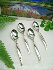 Vintage 4  International Silver 1847 Rogers Bros FLAIR Silverplate Teaspoons