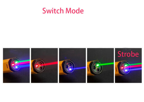 Più Nuovo Puntatore Laser 3 in 1 Verde Rosso Blu per Vendita Didattica PPT - Foto 4 di 17