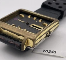 PROJECT TO FIX RADO MANHATTAN GOLD CUSHION LUGS DAY DATE MENS WATCH B10241