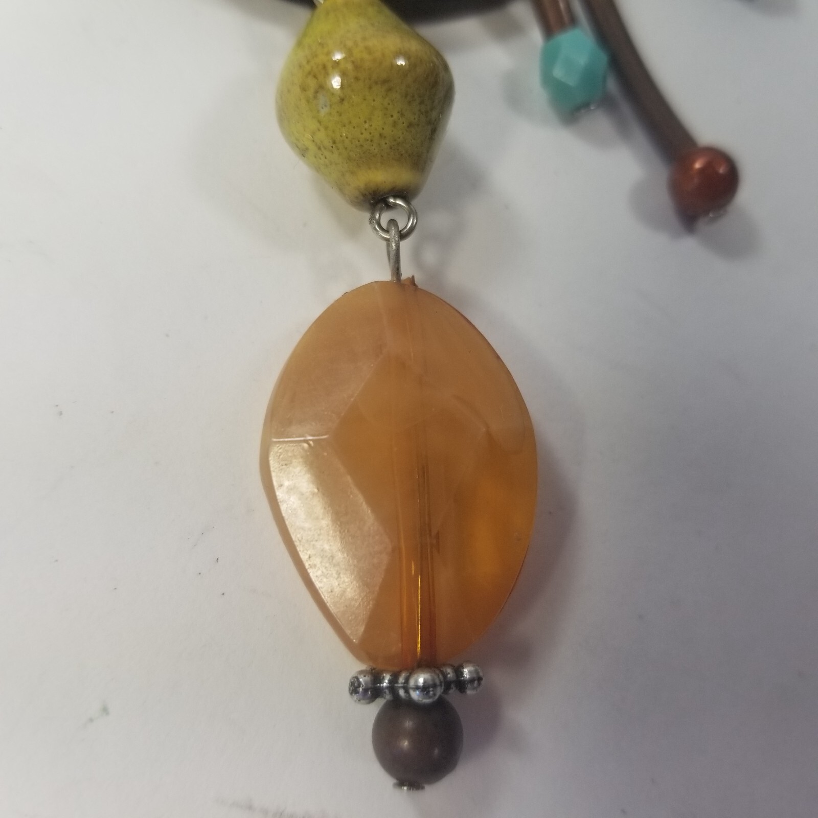 Multi Strand Seed Bead Collar Statement Necklace … - image 5