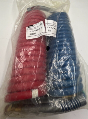 #ad Parker Air Brake Hose Coil 751641 1 2quot; OD 150 PSI Max Working Pressure 12FT $115.99