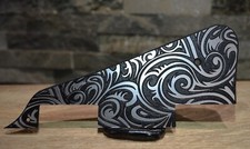 Faux Brushed Aluminum Spiral Textured Pickguard - Fits Gibson Les Paul - USA