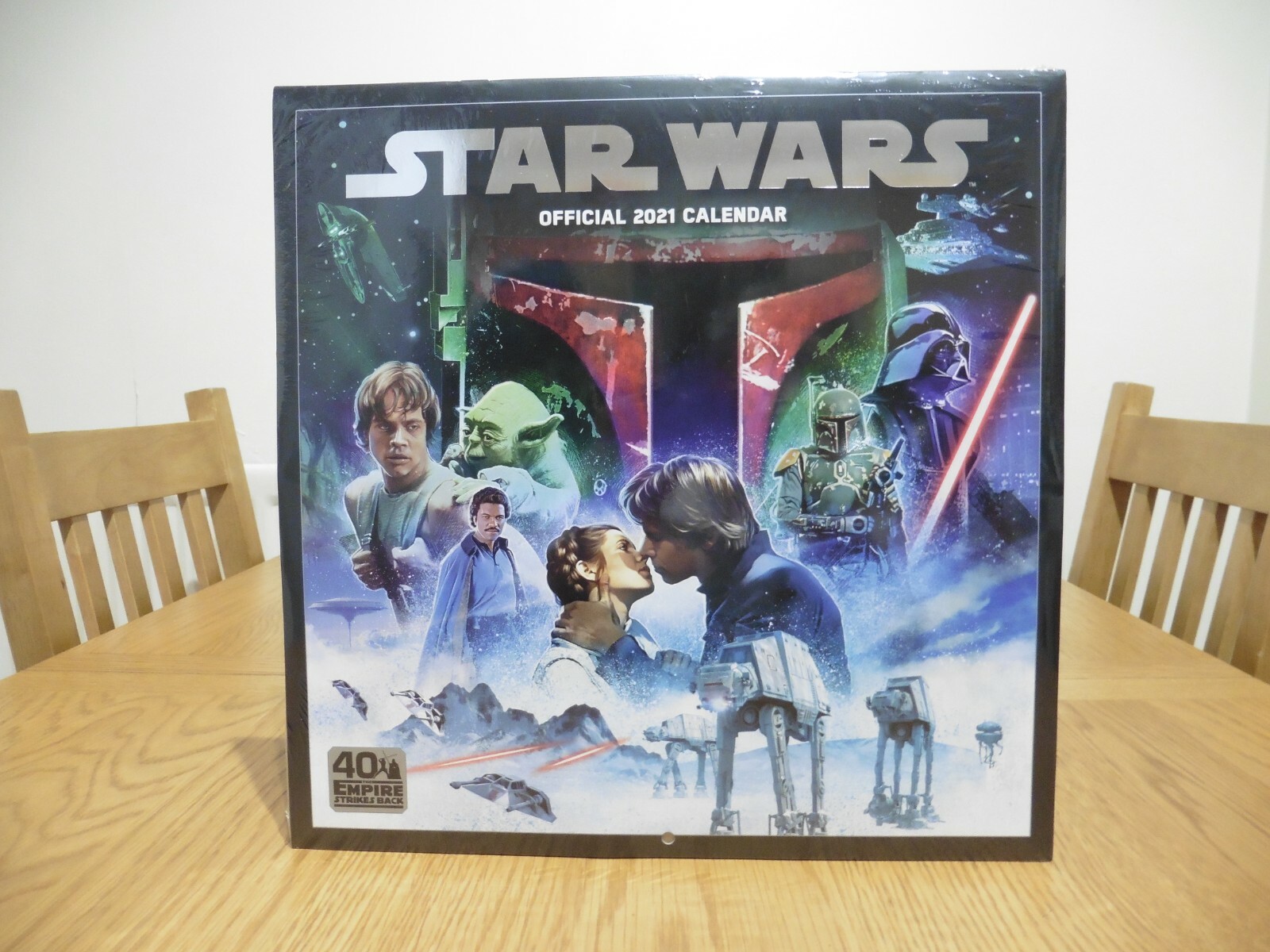 Official Star Wars Classic 2021 Calendar - 40th Anniversary Empire Strikes Back